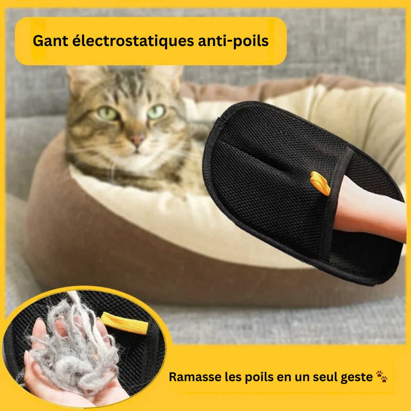 Brosse multi-surface HairCatcher